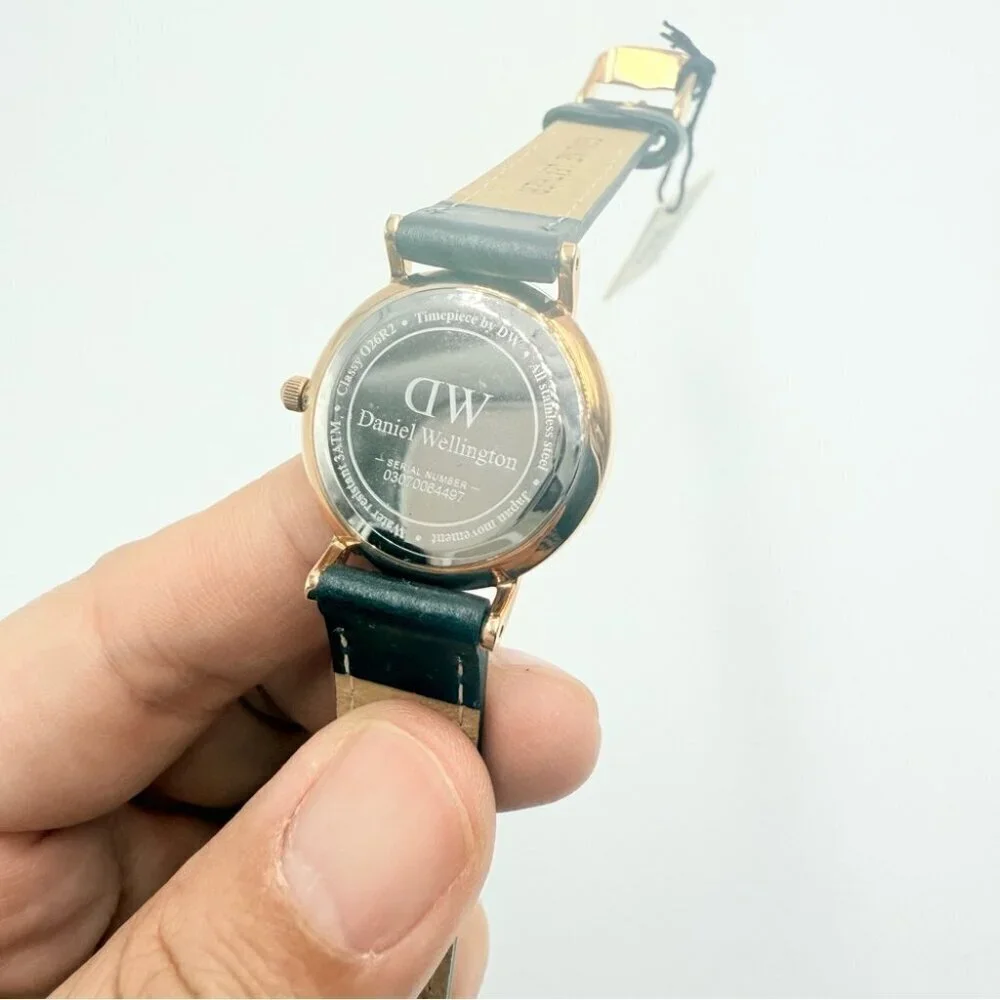 NWT Daniel Wellington Ladies Watch Diamond Dial Classy Sheffield 34mm